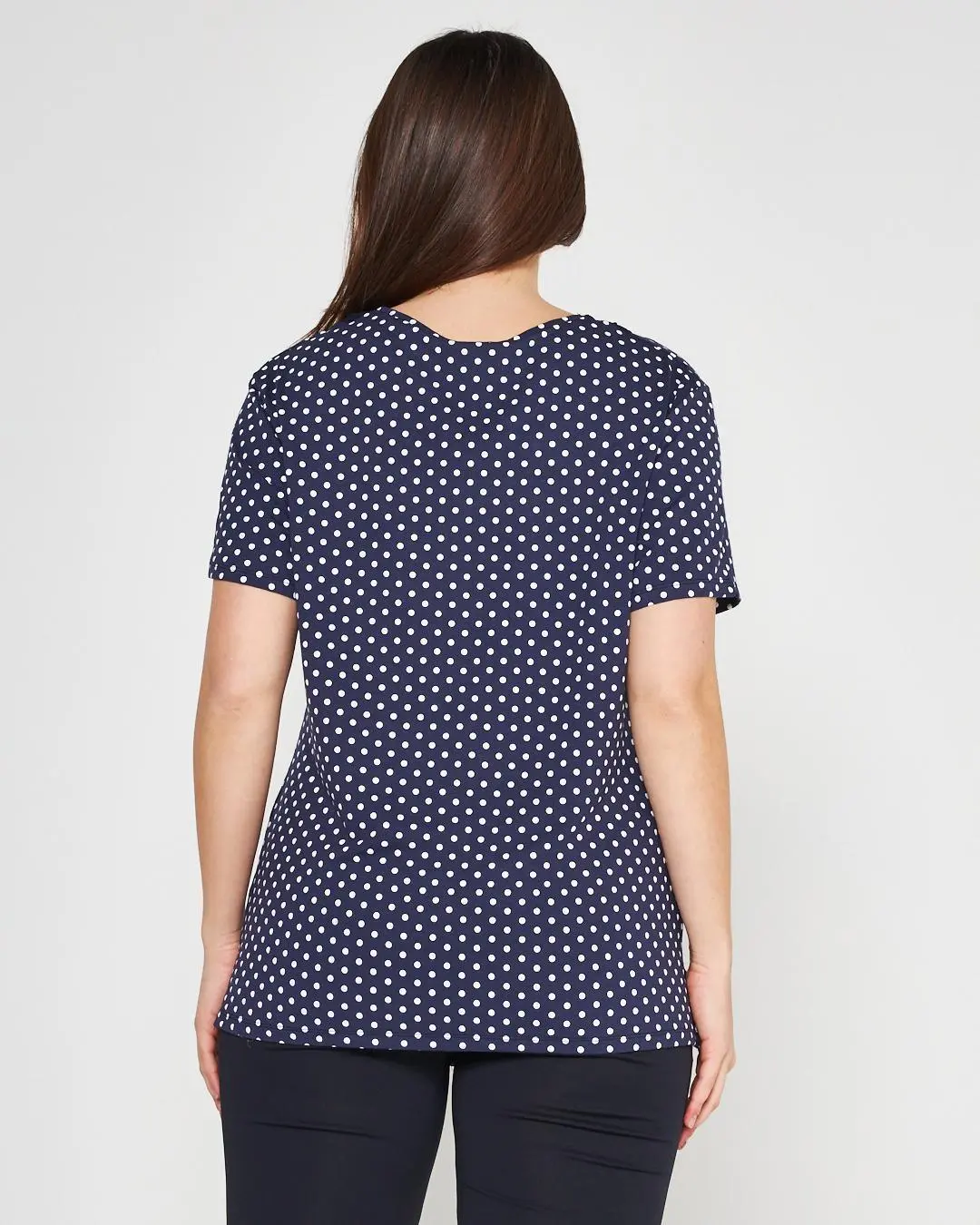 T-shirt pois BLUE NAVY - Image 5