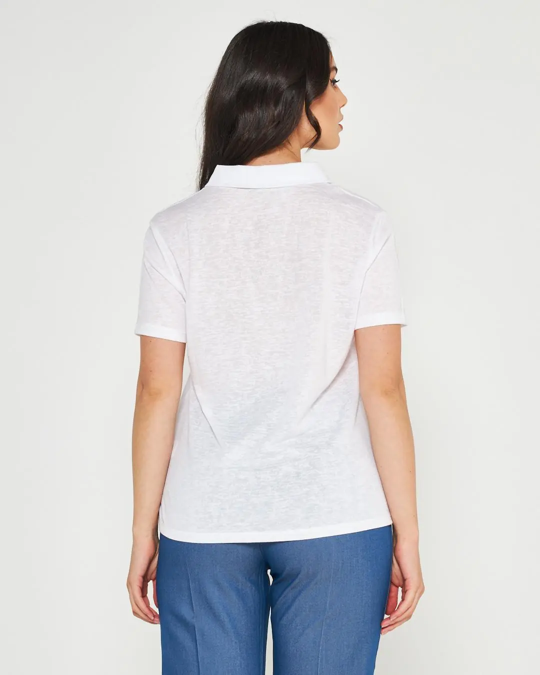 Blusa camicia WHITE - Image 5
