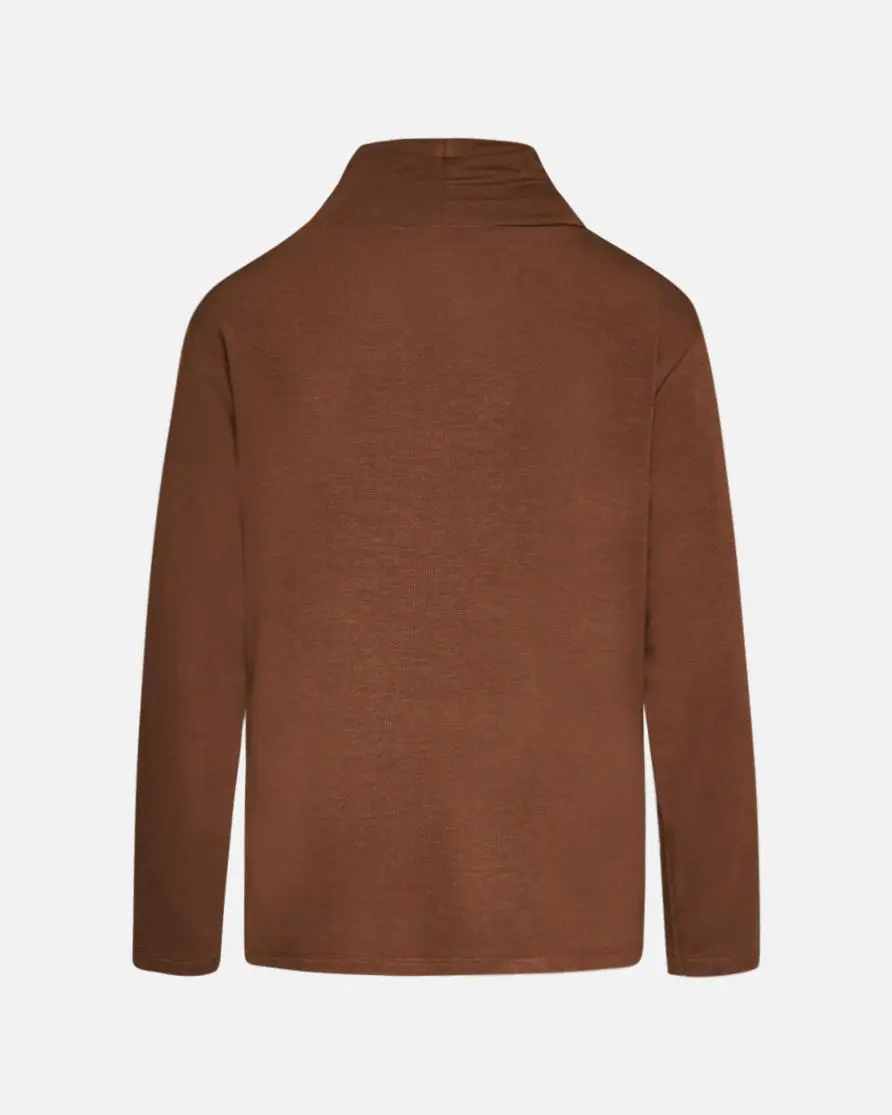 Maglia dolcevita CUOIO - Image 2