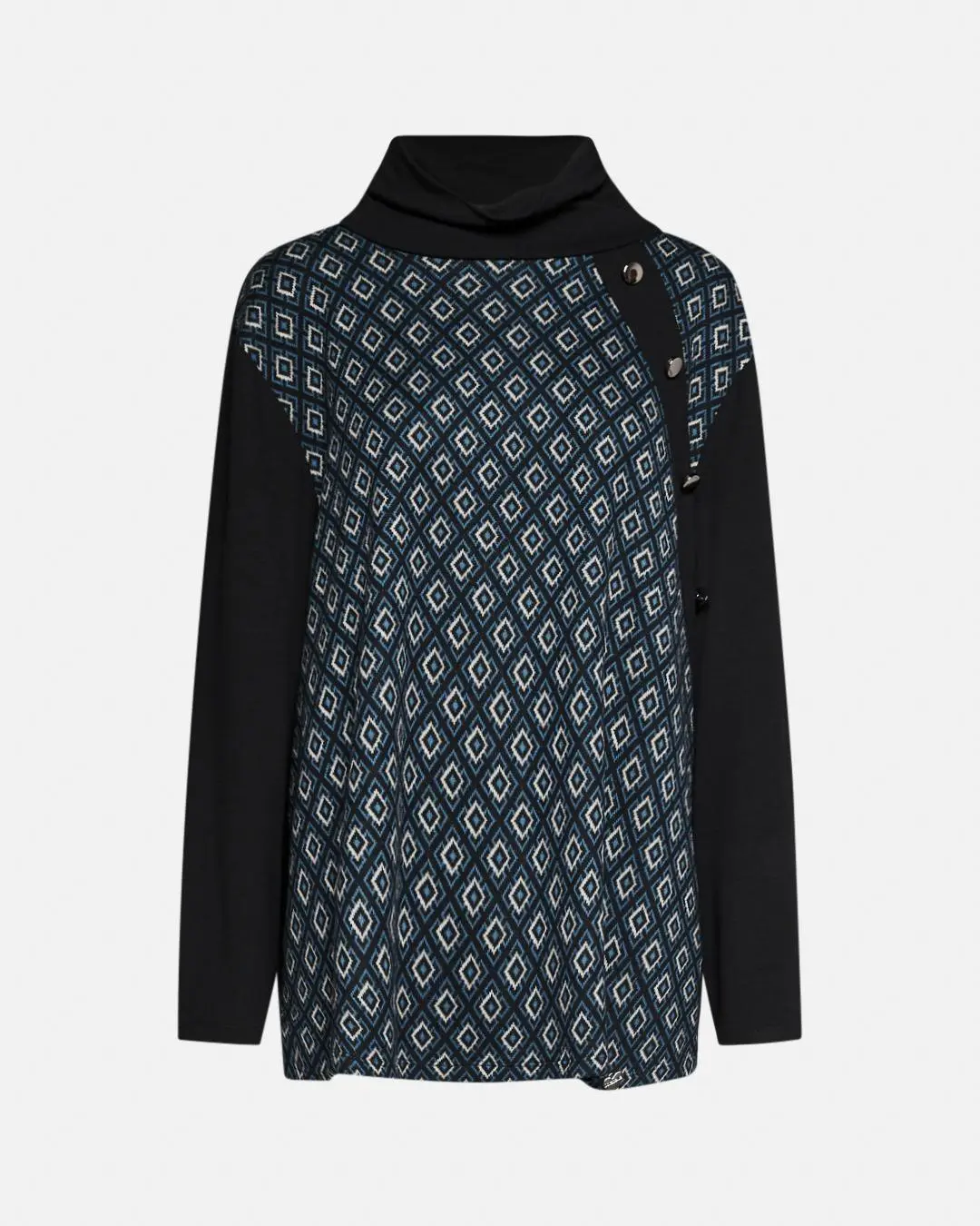 Maglia bottoni fantasia OTTANIO