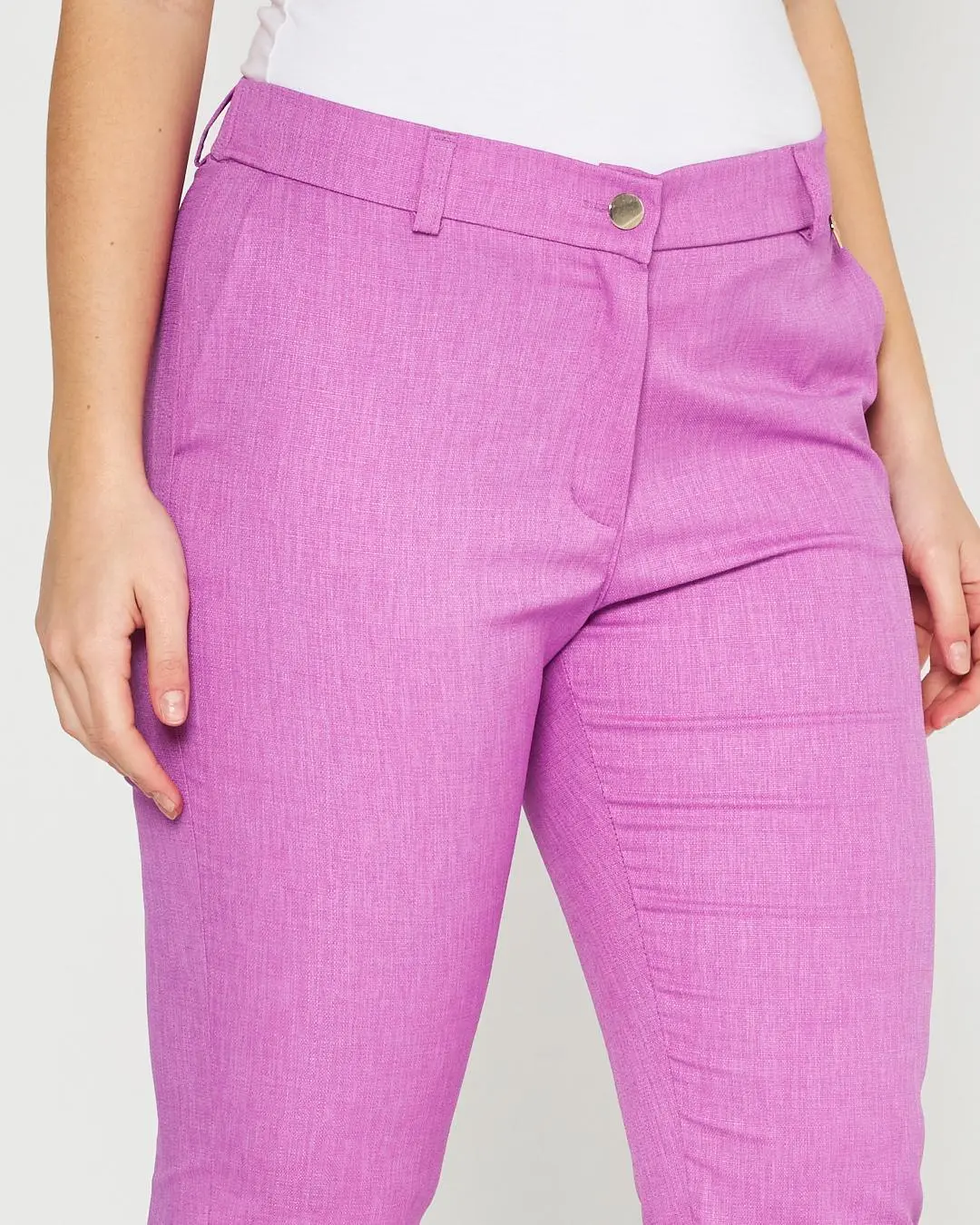 Pantalone tasca america Viola - Image 3