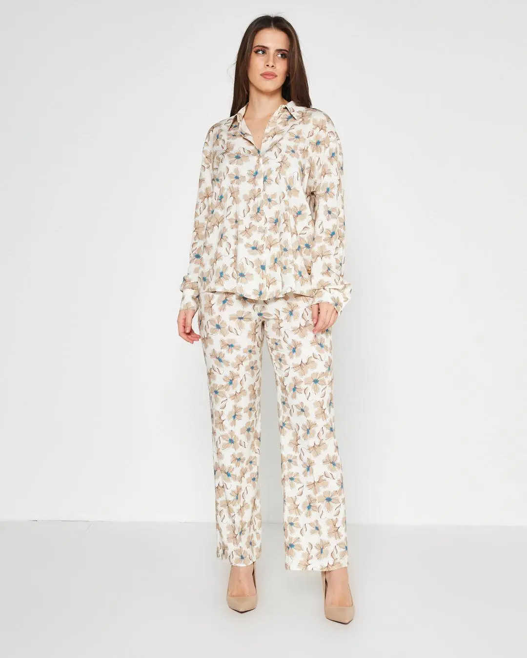 Camicia fantasia BEIGE - Image 6