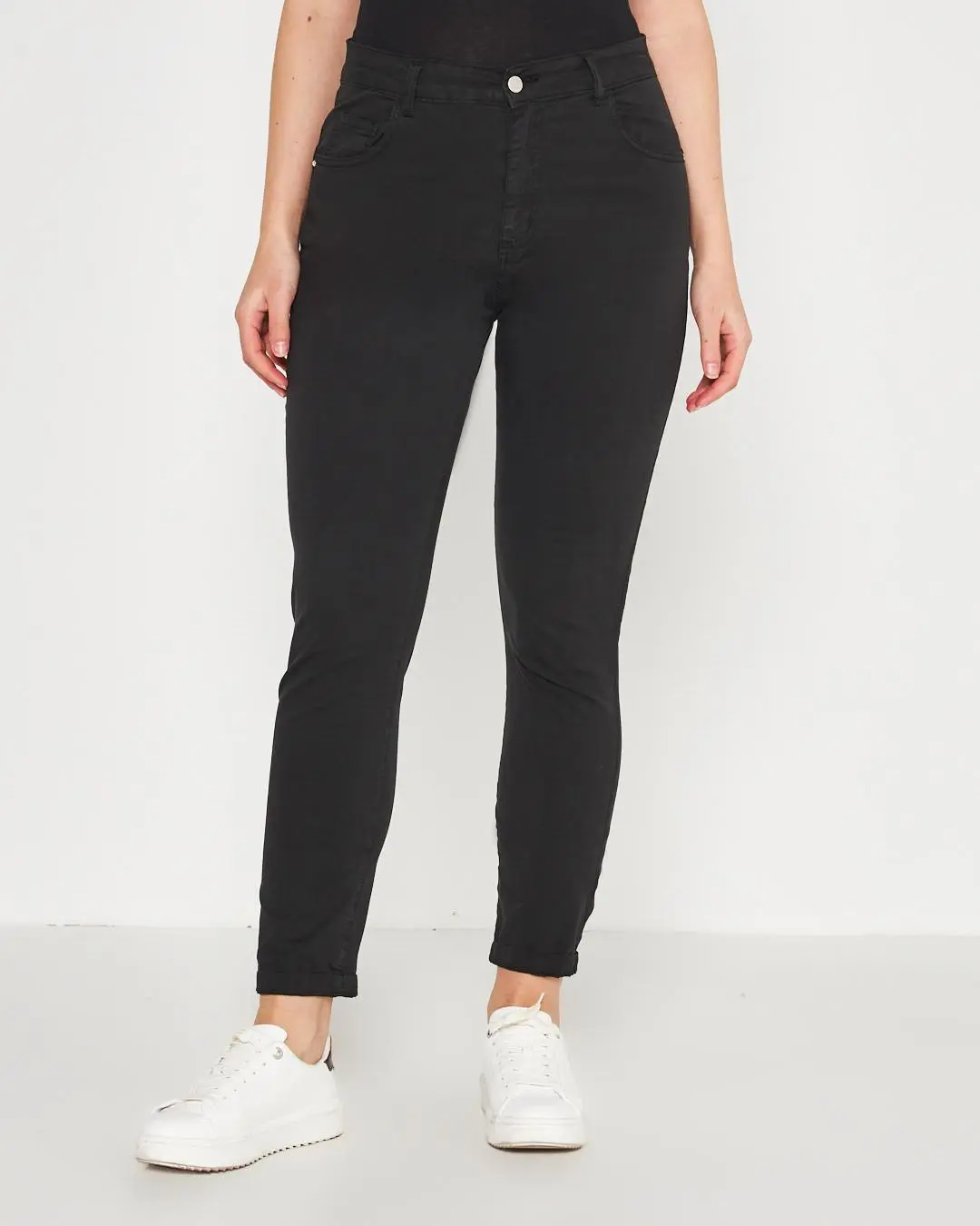 Pantalone cinque  tasche NERO