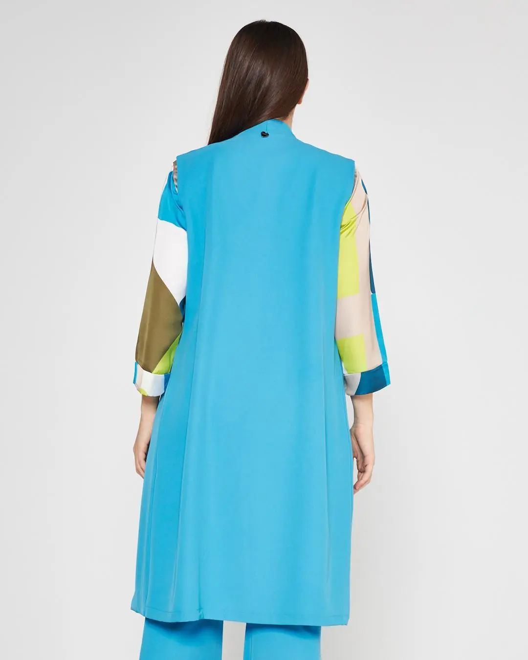 Gilet fluido Celeste - Image 4