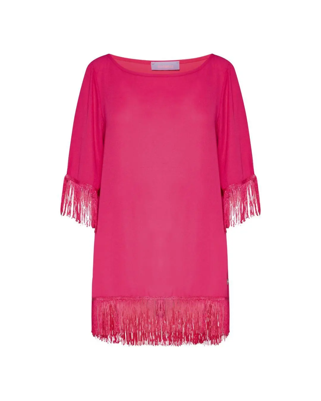 Casacca frange Fucsia - Image 2