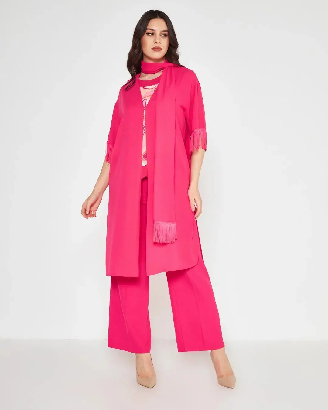 Spolverino foulard Fucsia - Image 2