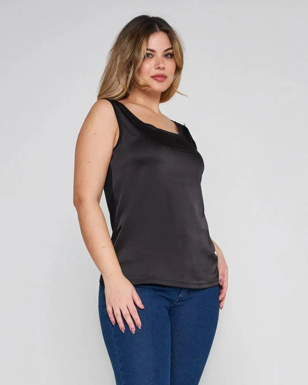Canotta bimateriale BLACK - Image 3