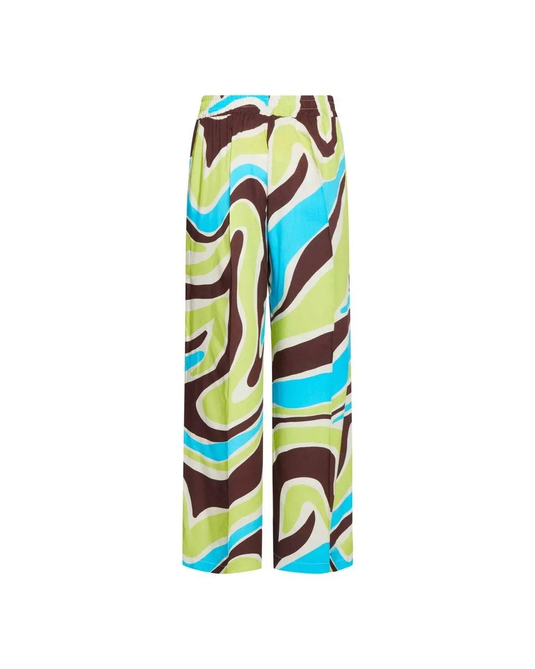 Pantalone in fantasia astratta MORO - Image 2