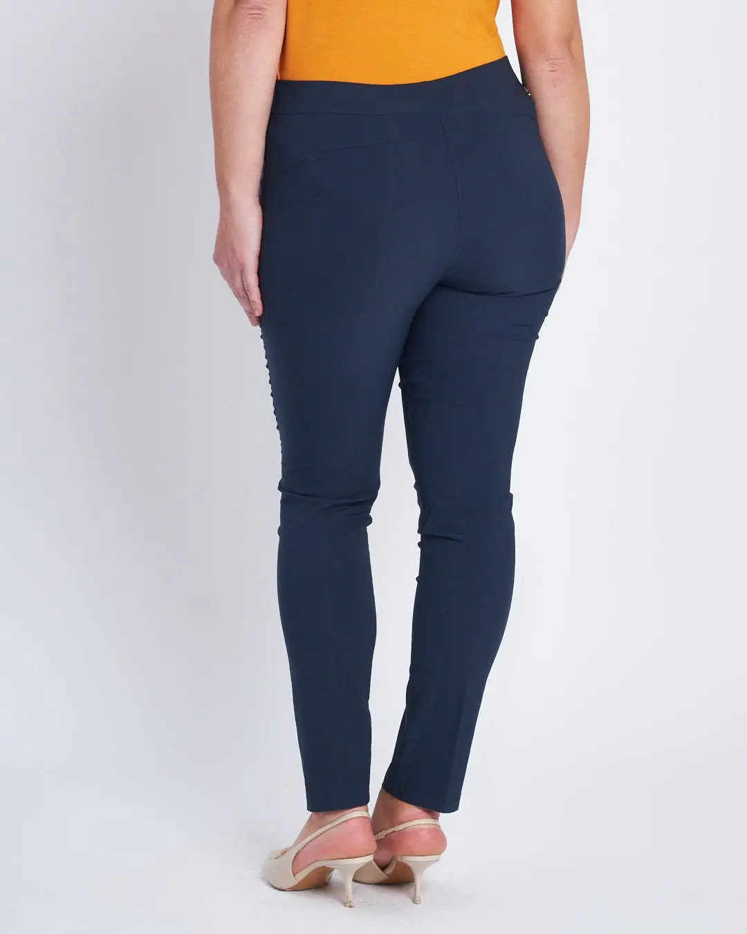 Pantalone skinny con taglio push-up BLU - Image 6