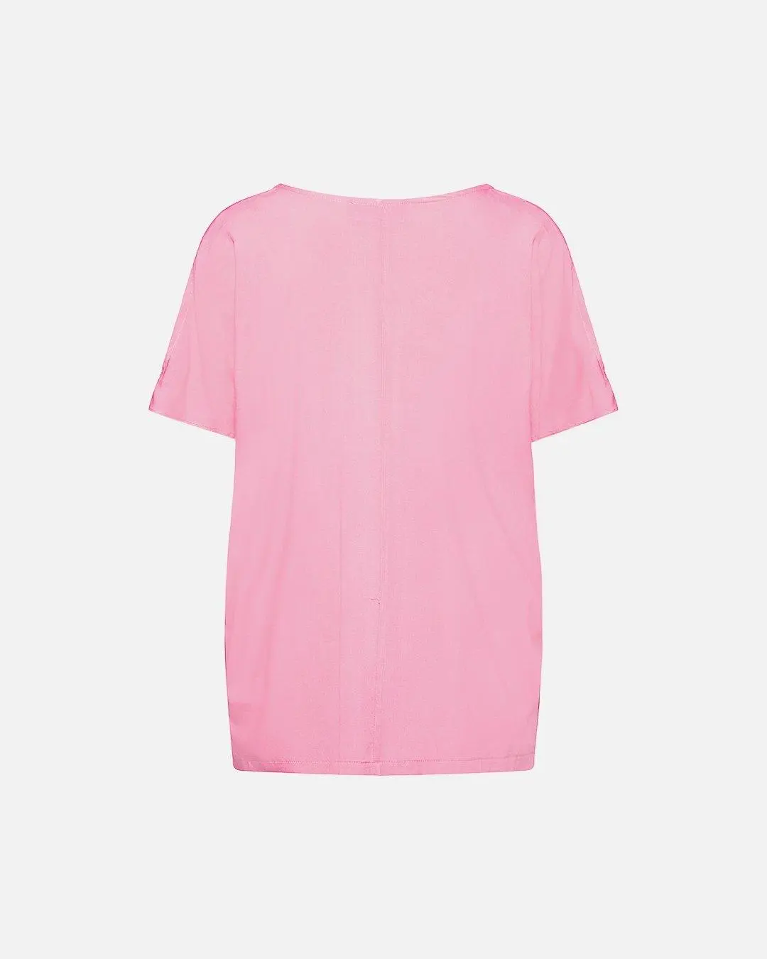 Blusa in viscosa con dettaglio spacchi ROSA - Image 2