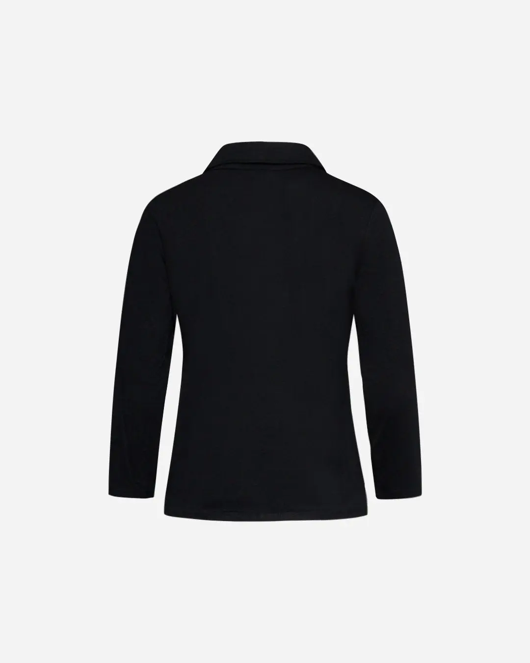 Polo in viscosa BLACK - Image 3