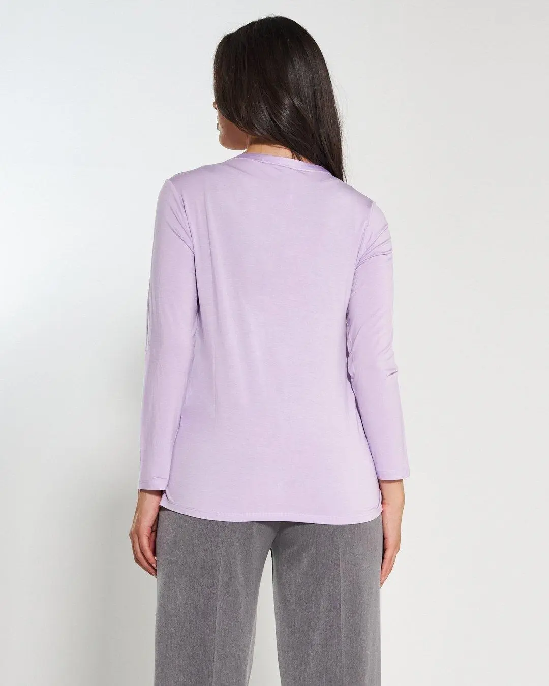 Blusa bi-materiale GLICINE - Image 6