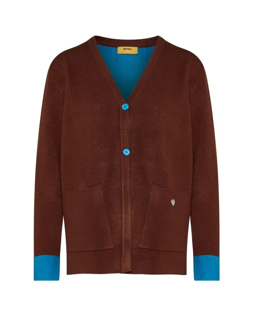 Cardigan con bottoni CACAO - Image 2