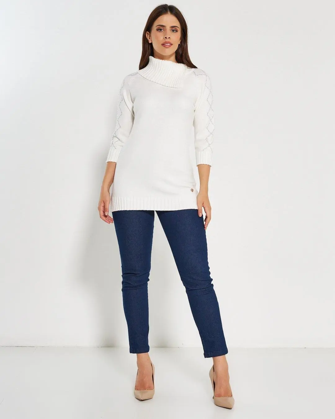 Maglia dolcevita OFF WHITE - Image 6