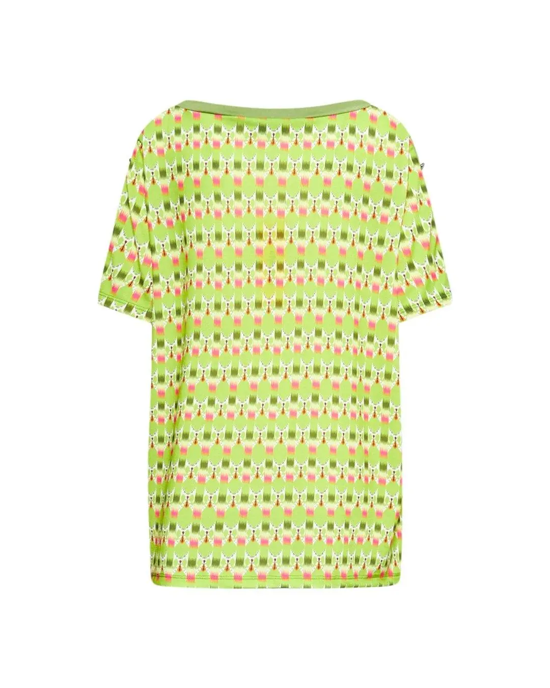 Maglia in fantasia con dettaglio bottoncini LIME - Image 2