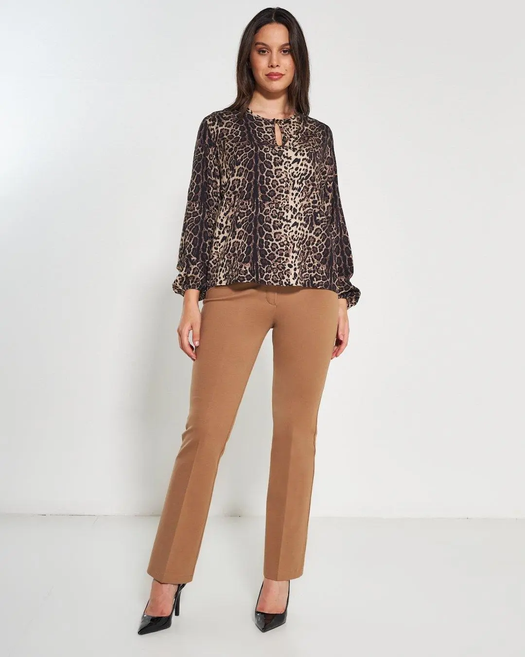 Blusa fantasia animalier NERO - Image 7