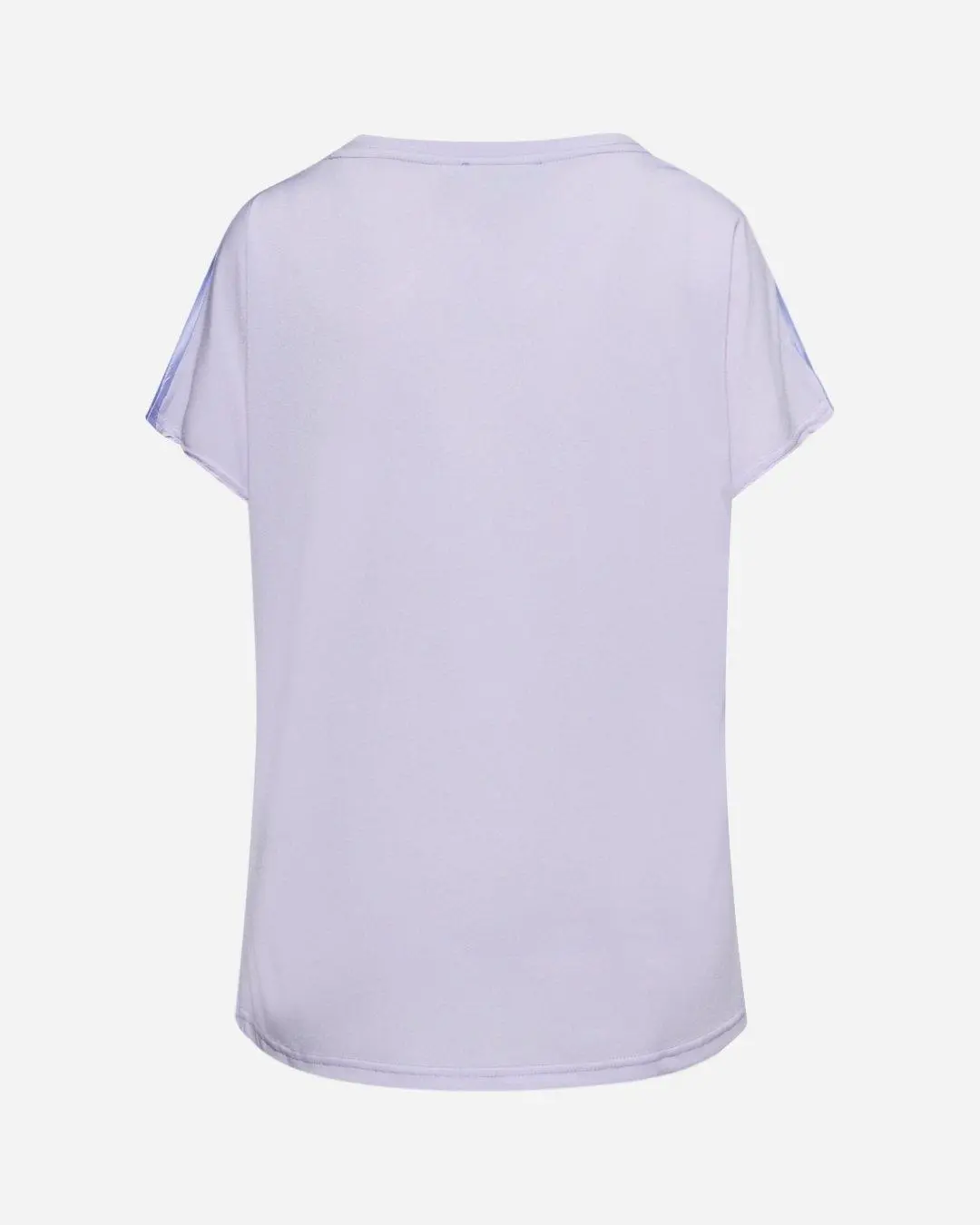 Blusa bi-materiale LILLA - Image 3