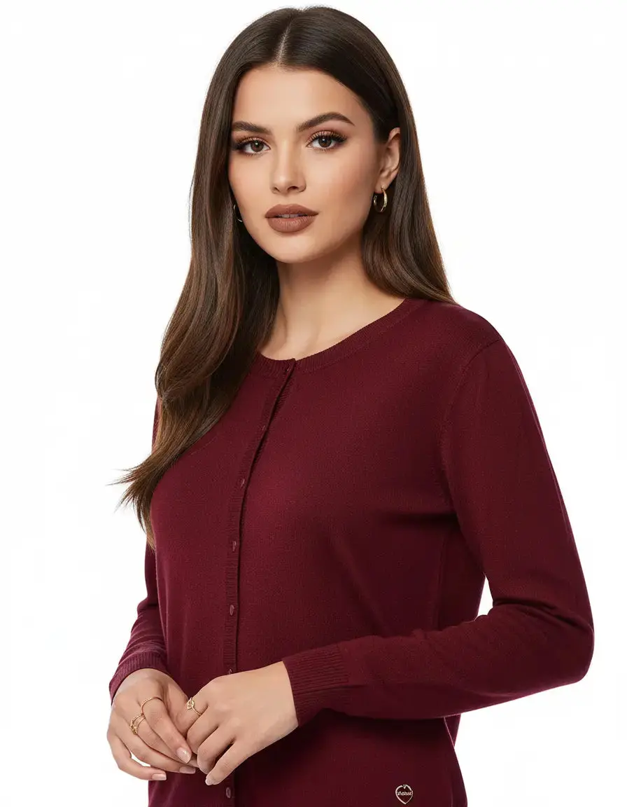 Cardigan girocollo premium - Image 7