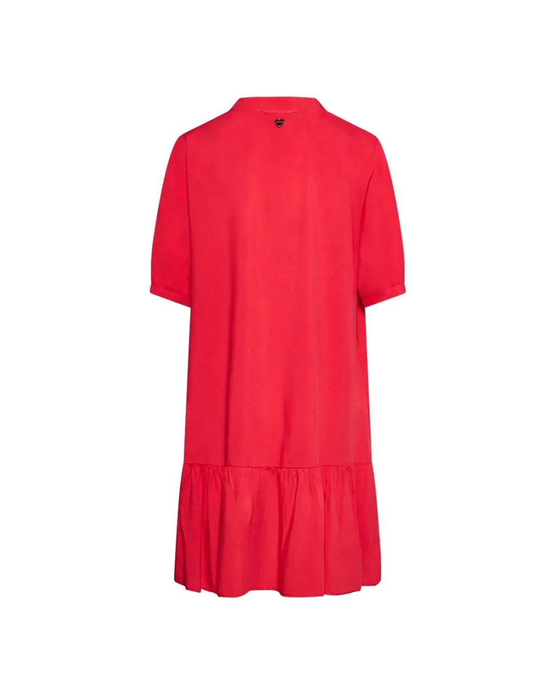 Blusa coreana fantasia con scollo a V e manica ad aletta FRAGOLA - Image 3
