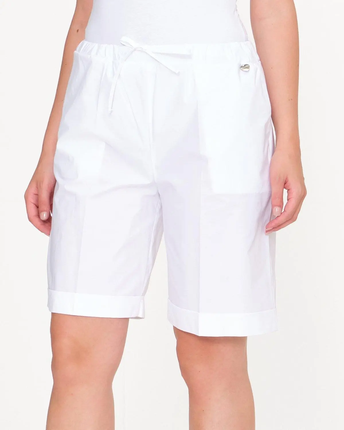 Bermuda in cotone Bianco - Image 4