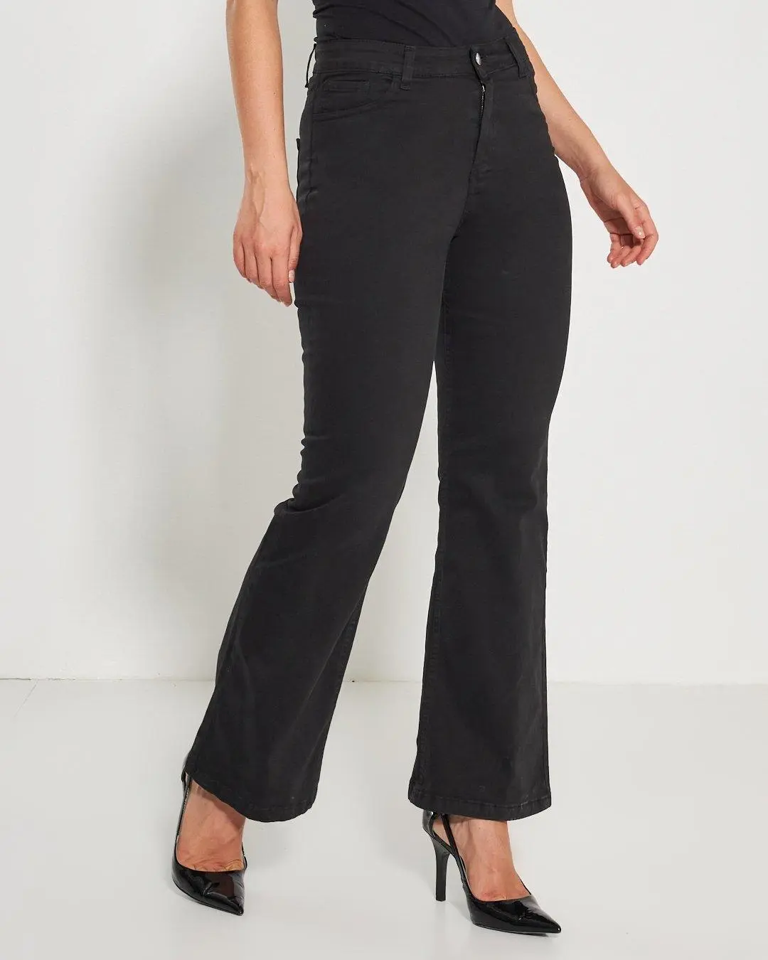 Jeans zampetta NERO - Image 5
