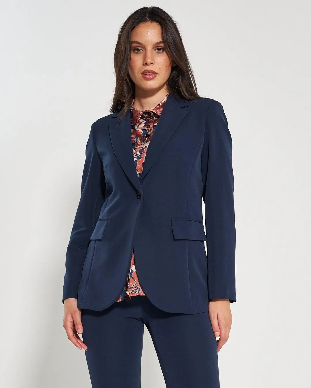 Giacca monopetto BLU