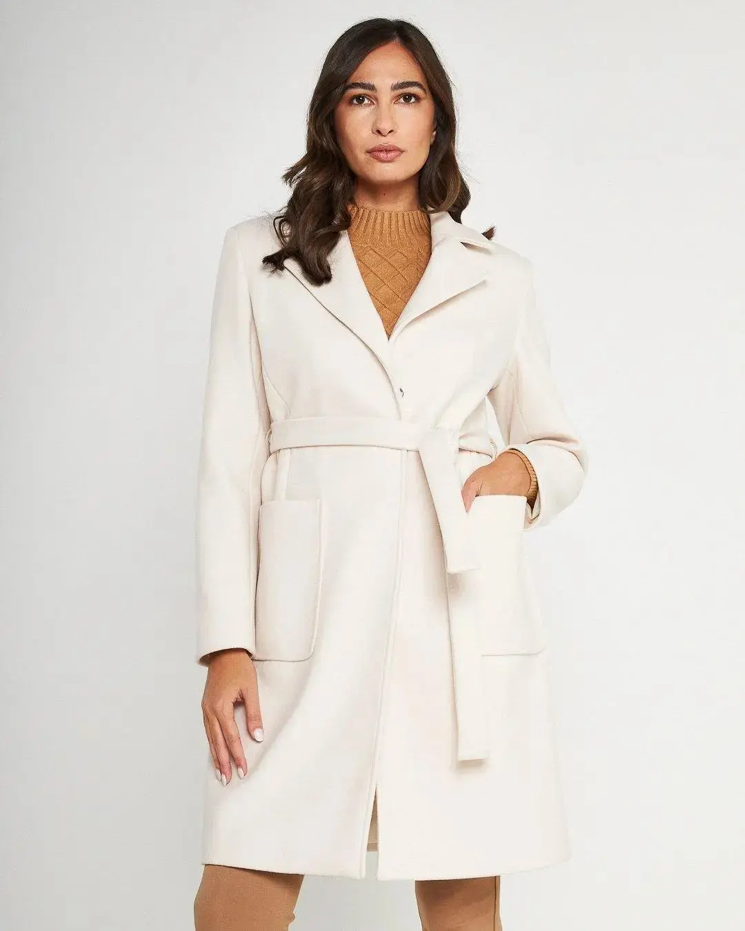 Cappotto accappatoio LATTE - Image 3