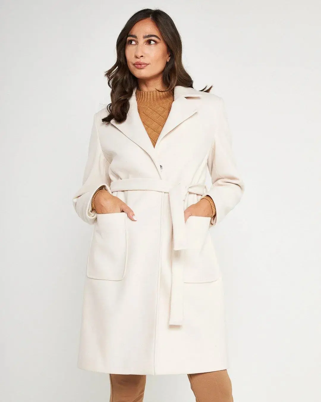 Cappotto accappatoio LATTE - Image 4