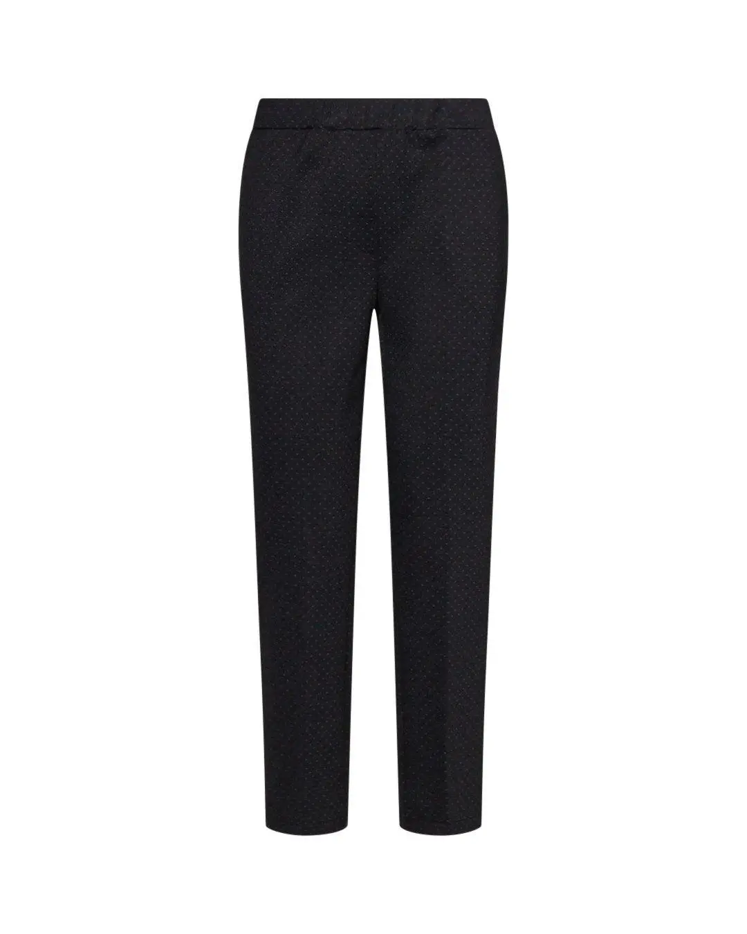 Pantalone microfantasia NERO - Image 2
