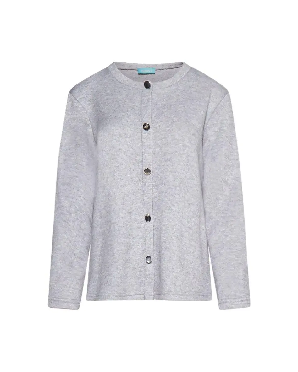 Maglia con dettaglio bottoni GRIGIO - Image 2