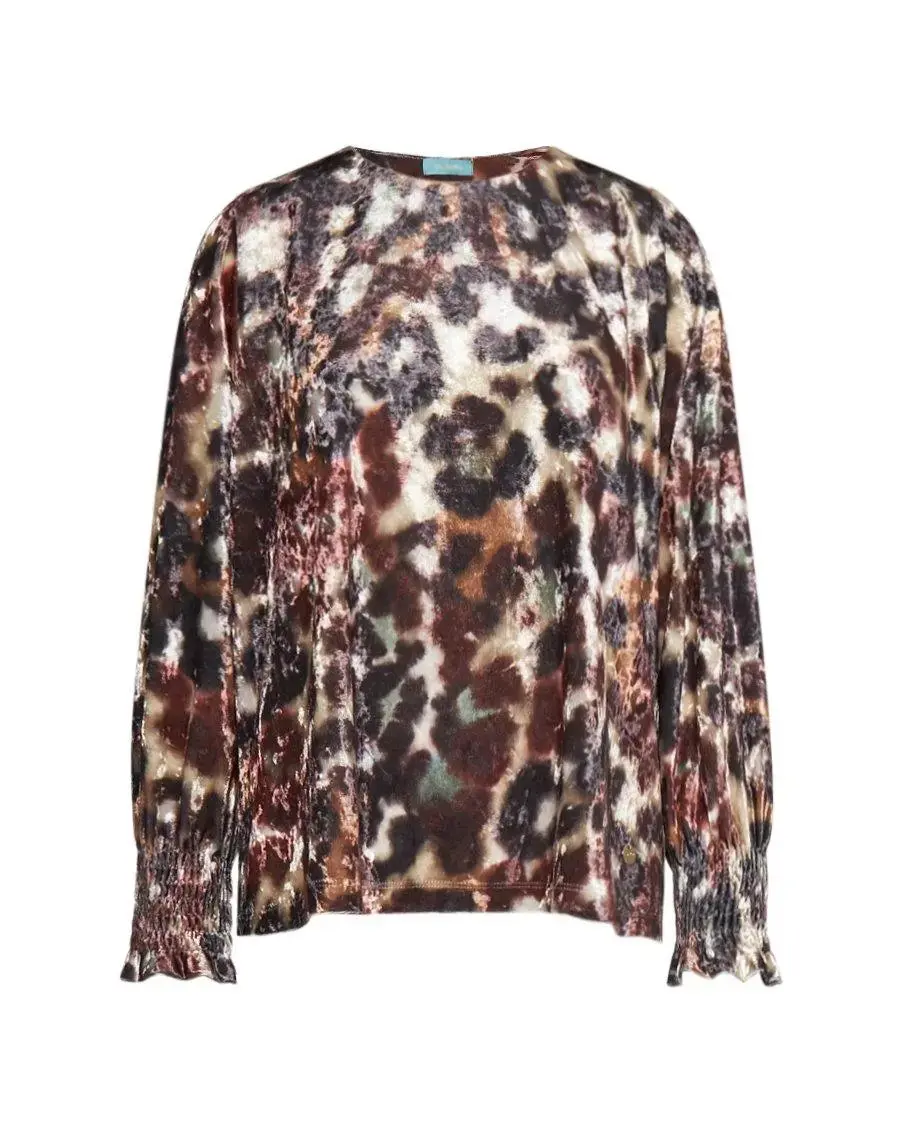 Maglia in ciniglia MACULATO