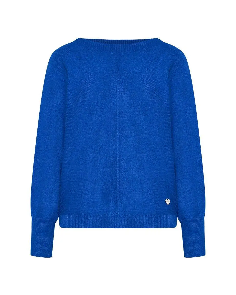 Maglia kimono con  gircollo costina TAMPONE - Image 2