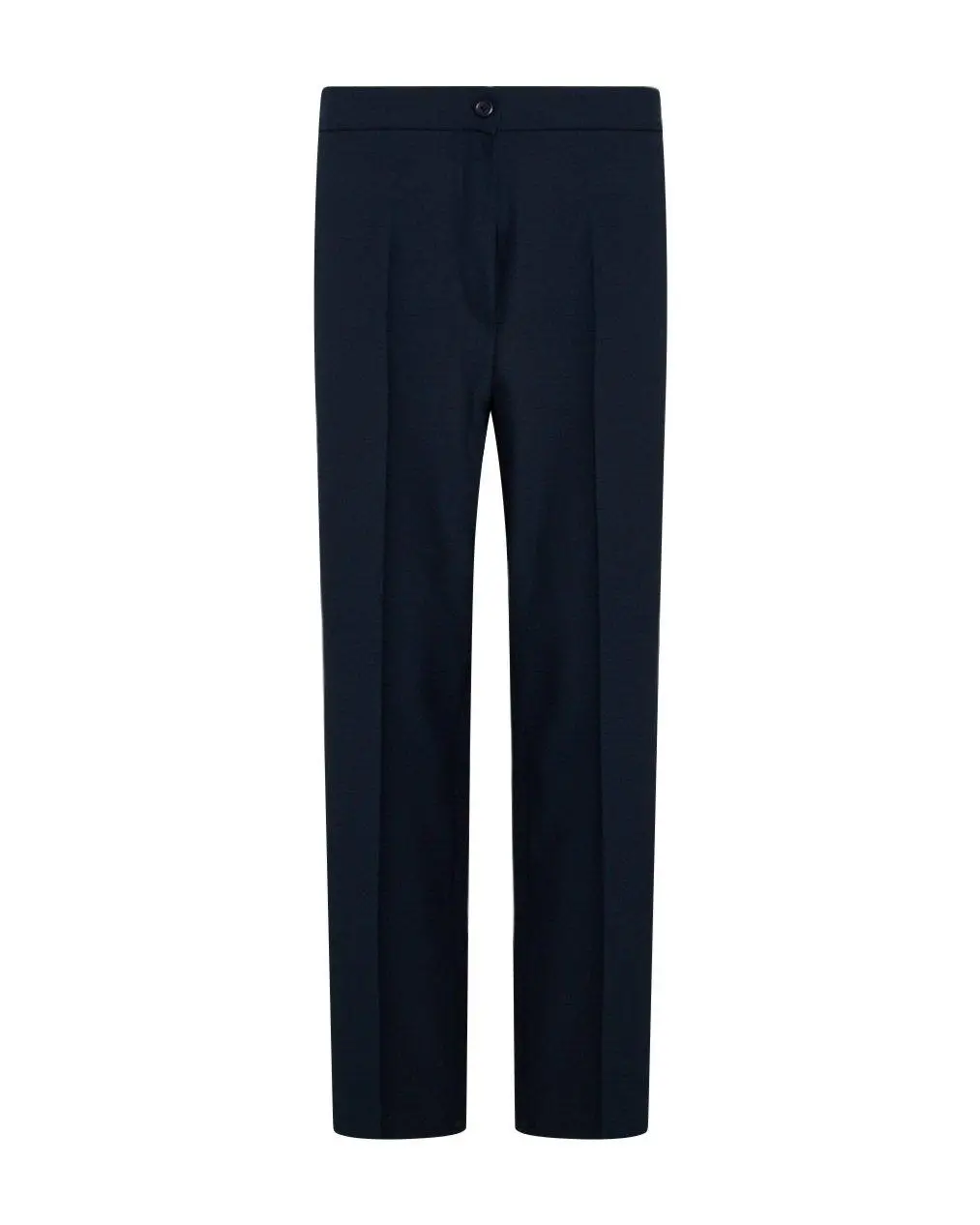 Pantaloni a gamba dritta in cady BLUE NAVY - Image 2