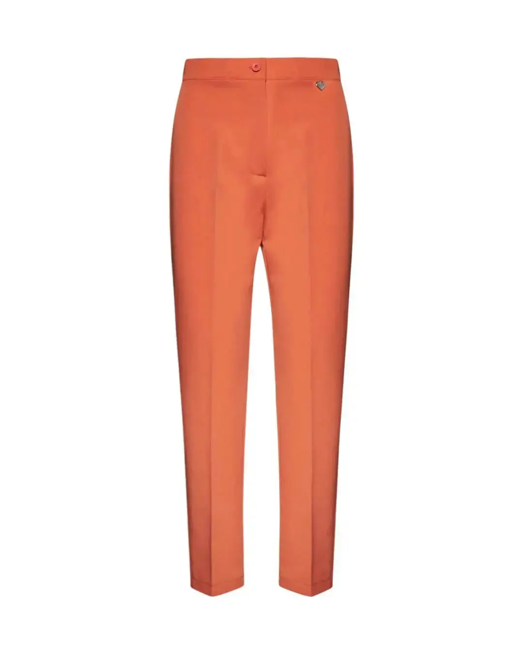 Pantalone a sigaretta in cady elasticizzato di misto viscosa tinta unita - Image 6