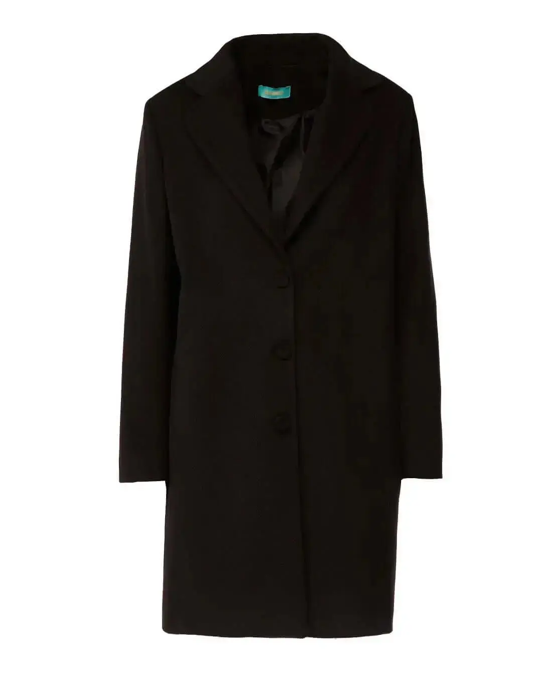 Cappotto midi monopetto con bottoni