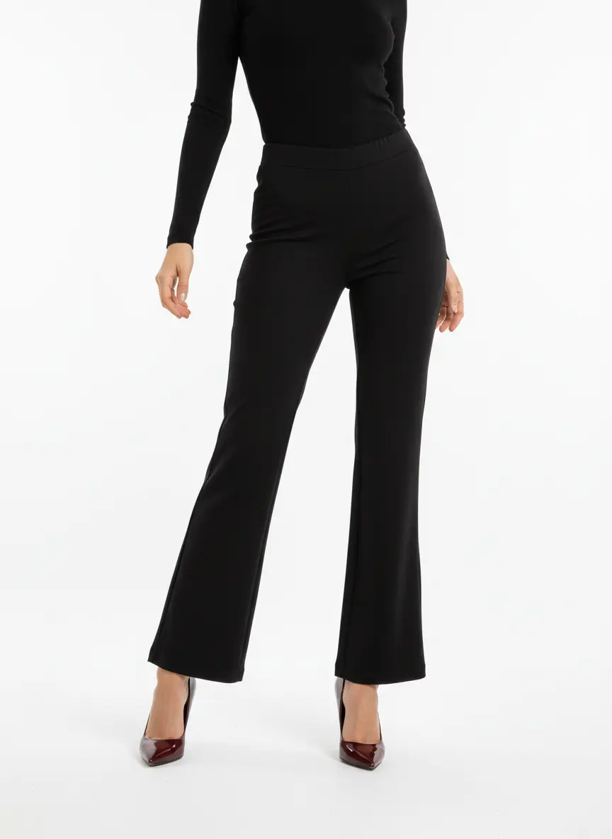 Pantalone flare con bustino elastico - Comfy® - Image 7