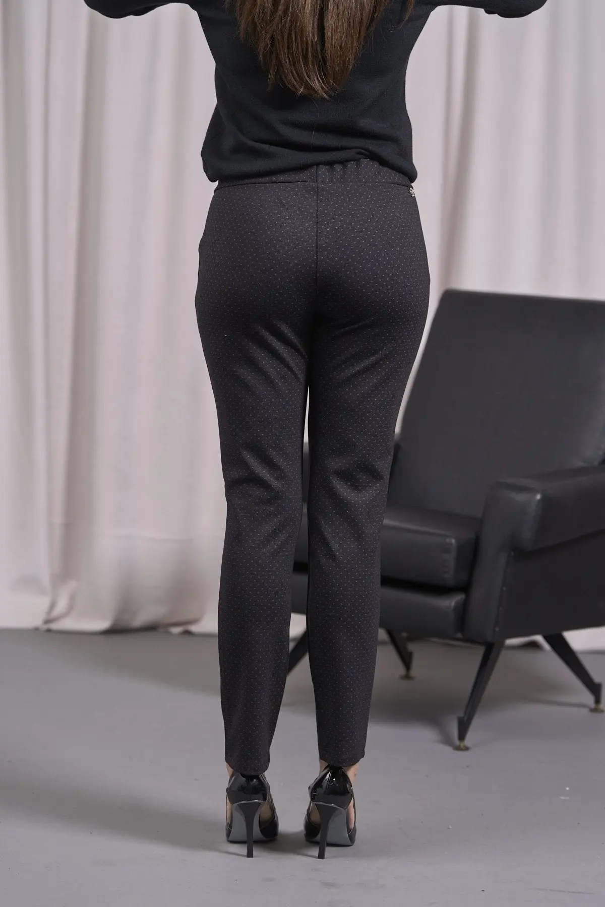 PANTALONE FANTASIA MODELLO EASY NERO - Image 2