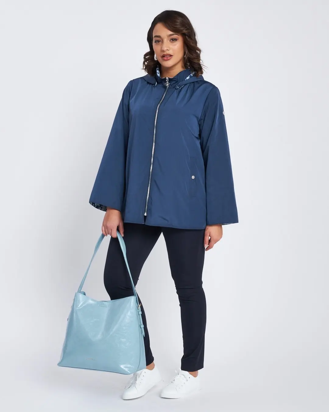 Shopper maxi con manico CELESTE - Image 5