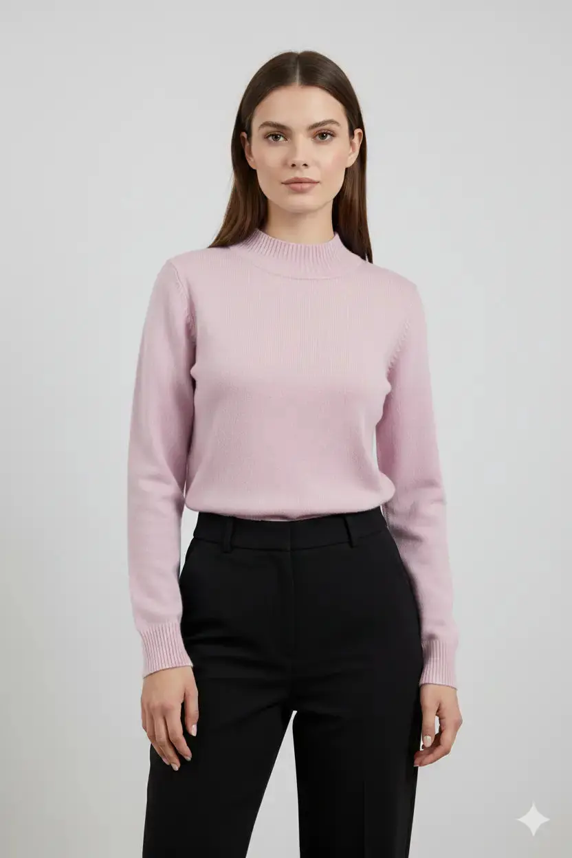 Maglia a mezzo collo con spacchi - Image 5