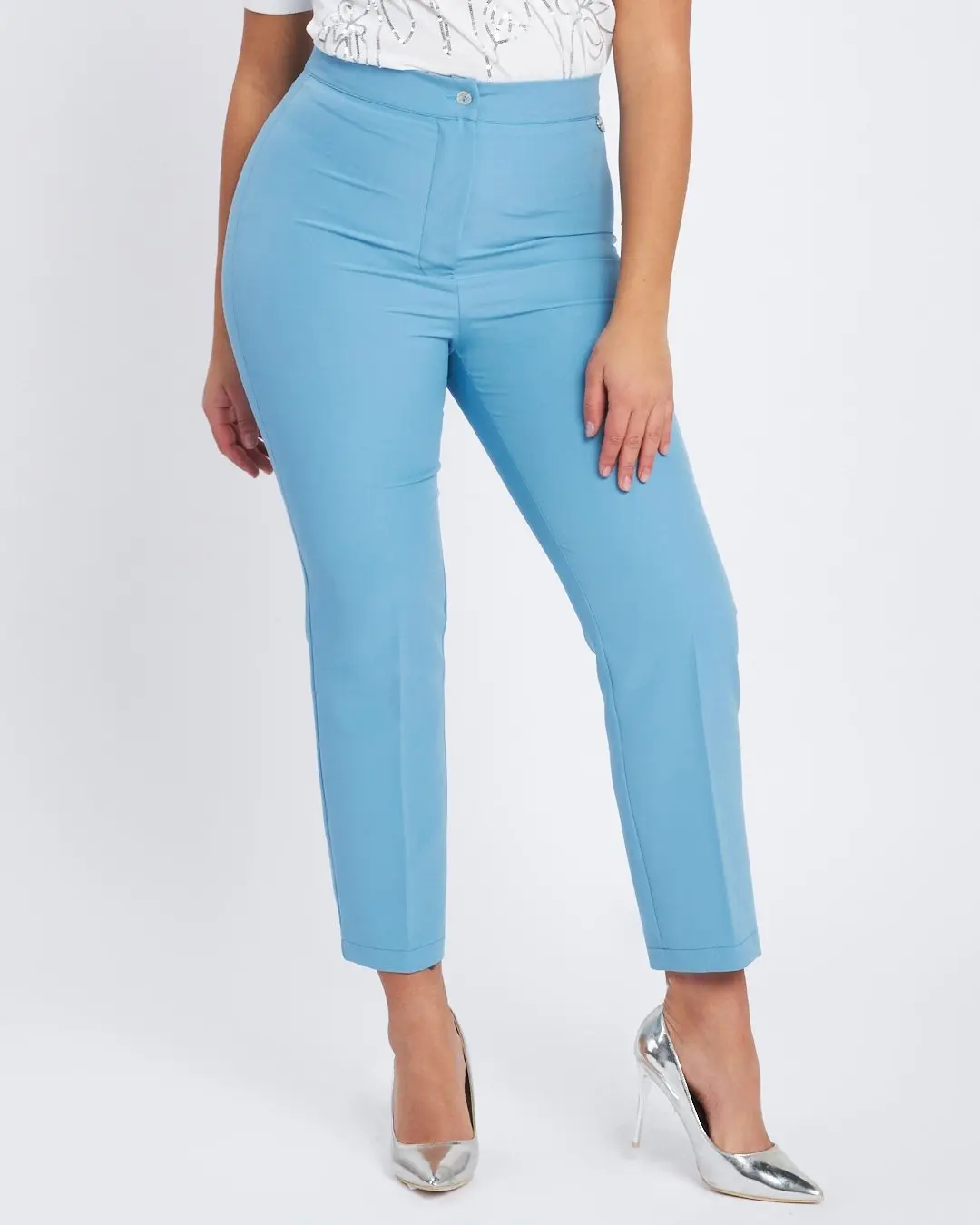 Pantalone in bistretch slim fit POLVERE - Image 5