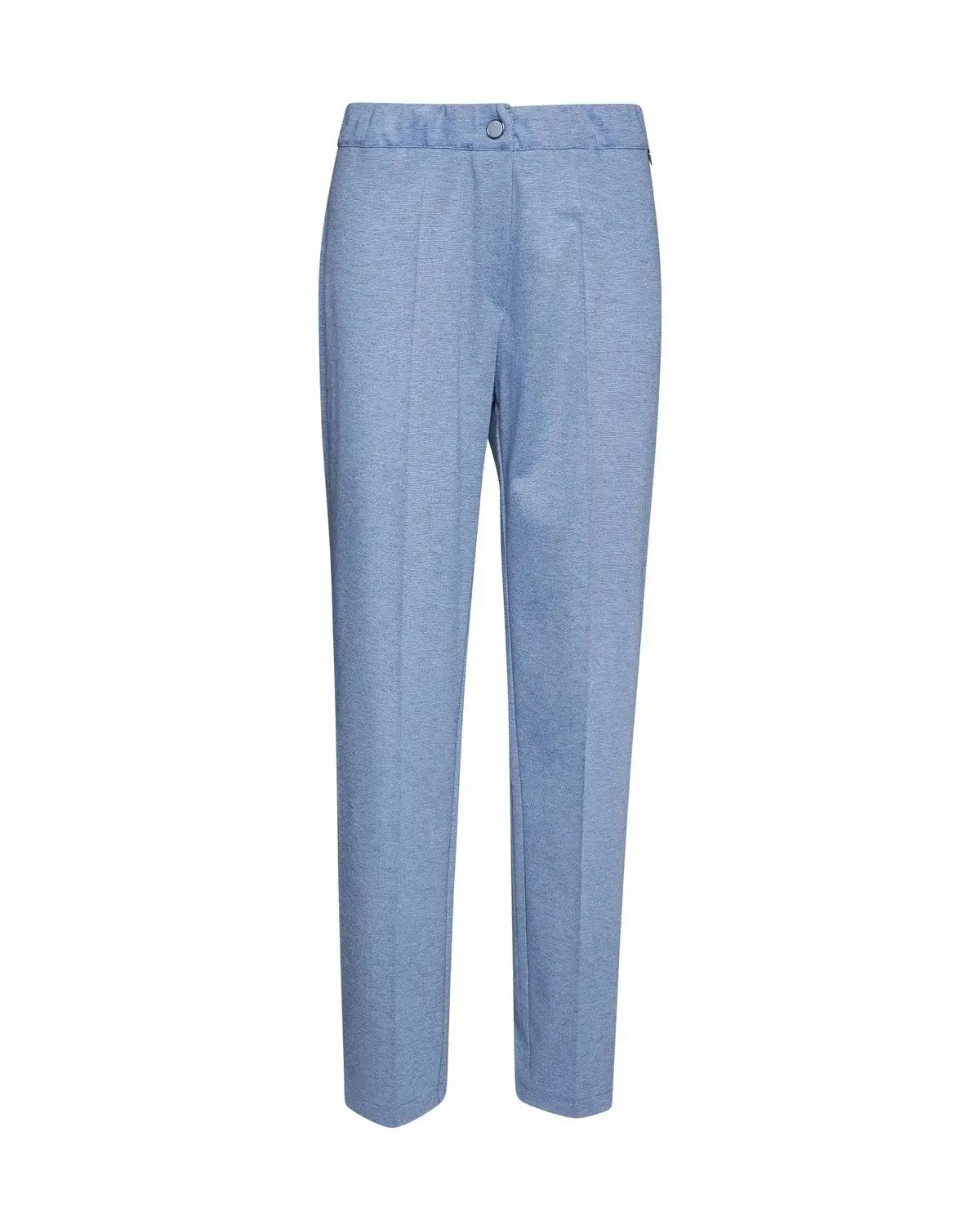 Pantalone wide leg con abbottonatura frontale DENIM