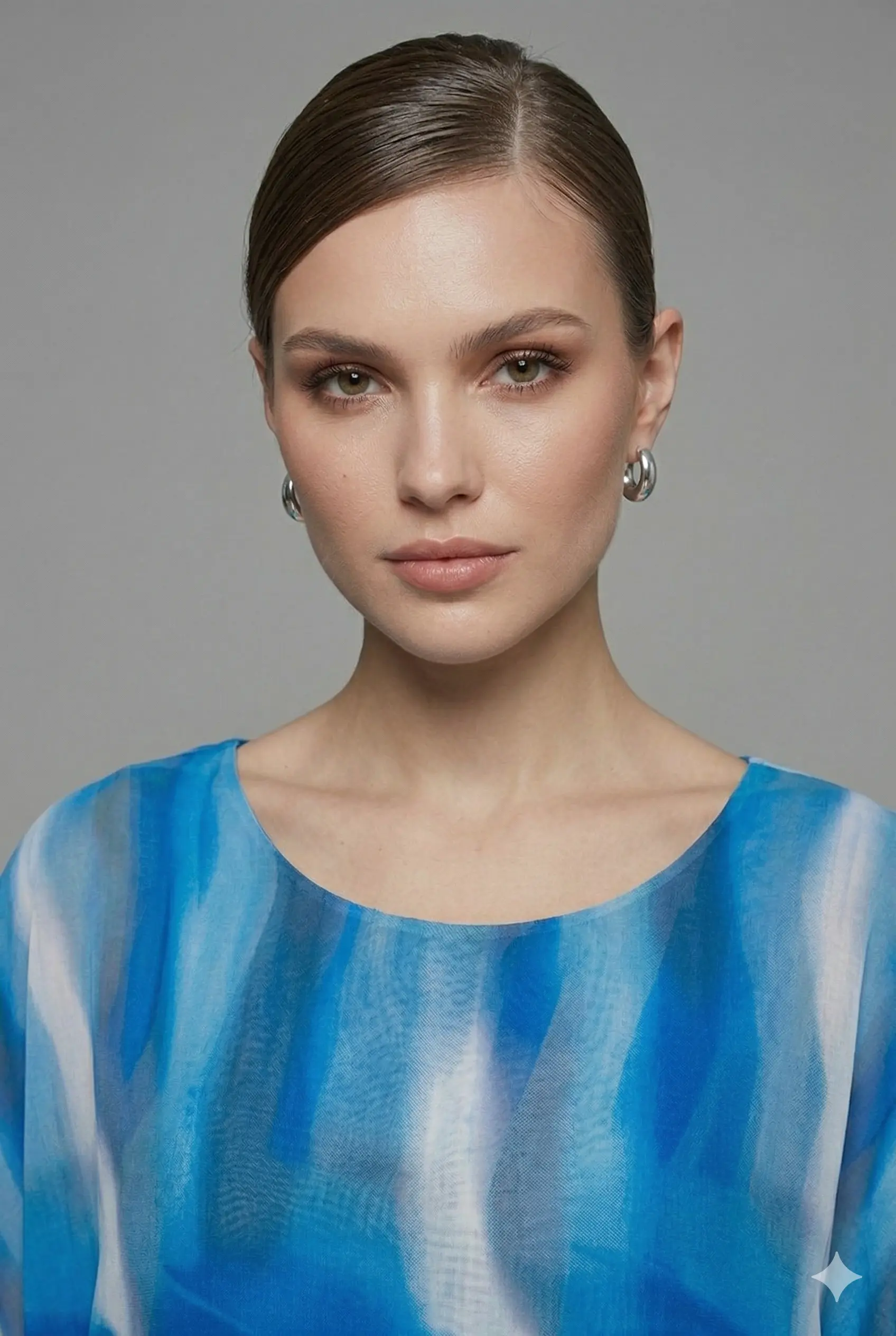 Abito combinato con blusa fantasia - Image 3