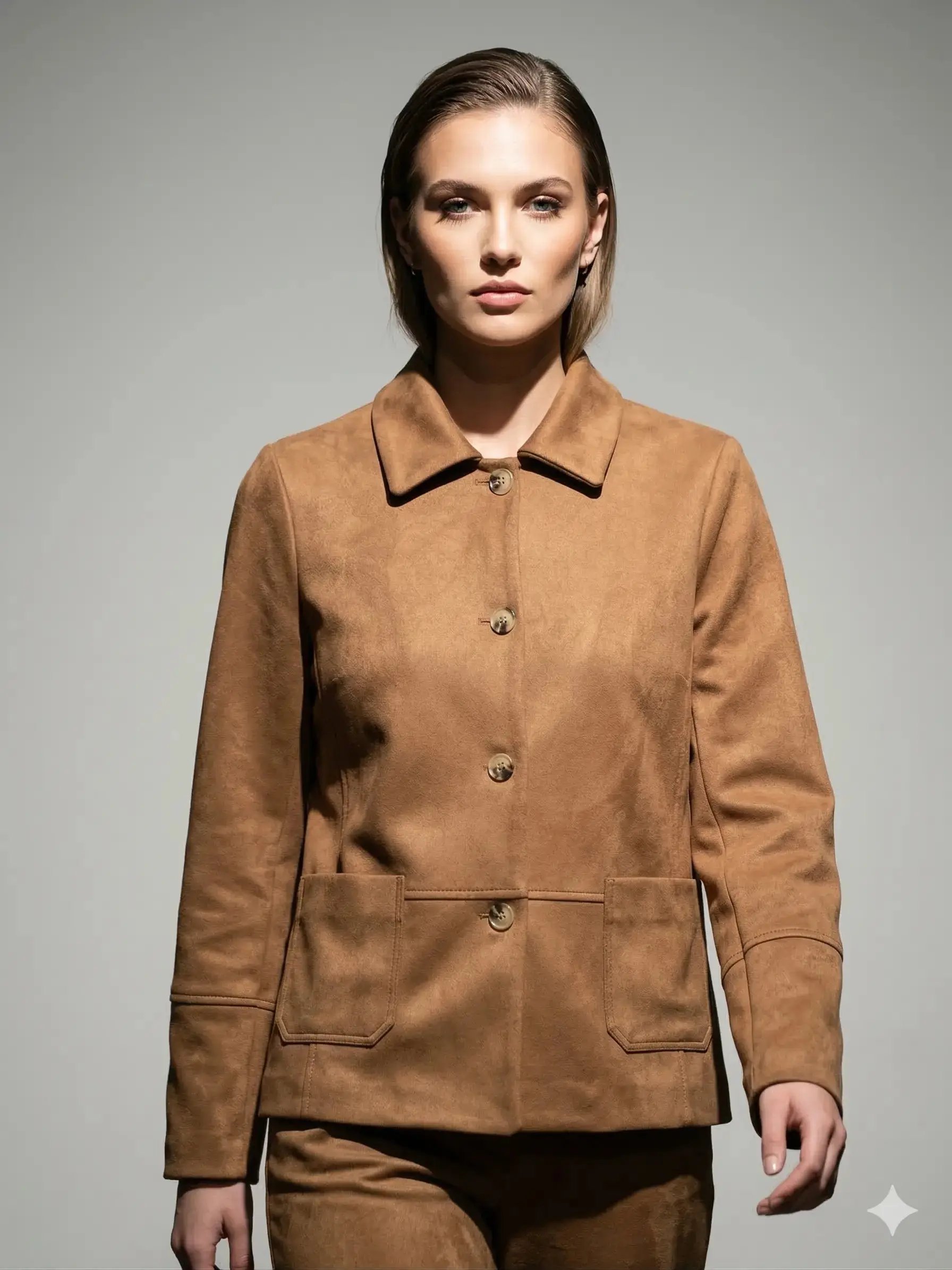 Bart jacket in suede - Image 3