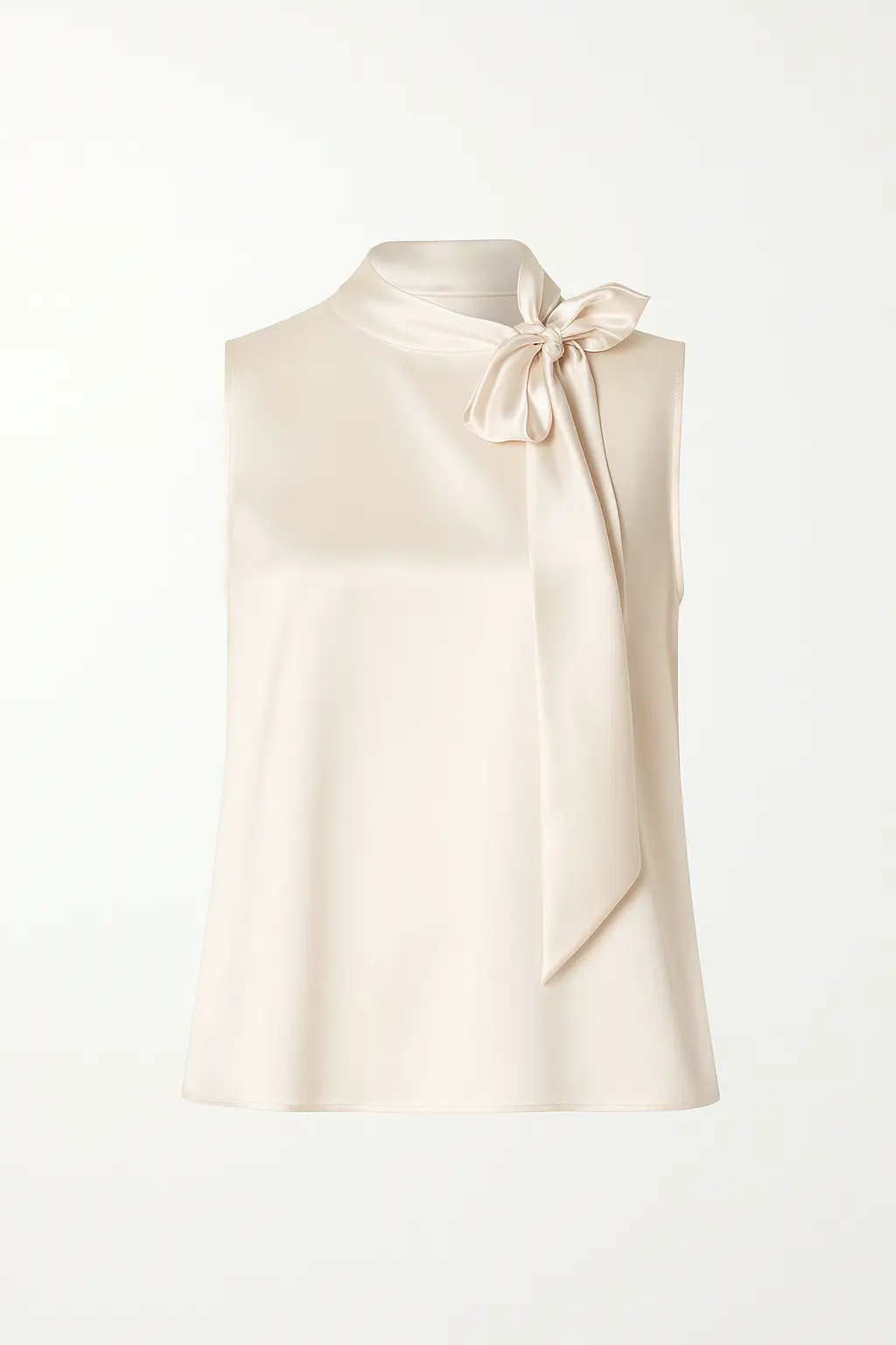 Blusa con fiocco al collo - Image 3