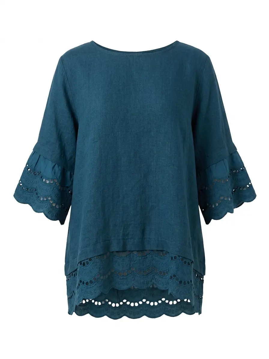 Blusa Pizzo & Lino