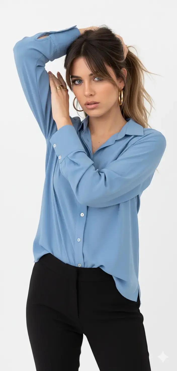 Camicia mano seta - Image 8
