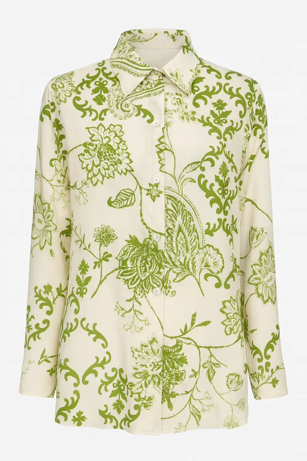 Camicia con colletto, a maniche lunghe con stampa all over - Image 10