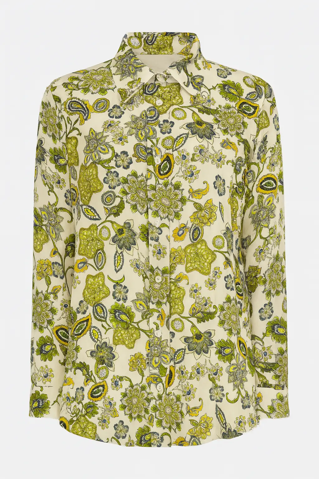Camicia con colletto, a maniche lunghe con stampa all over - Image 12