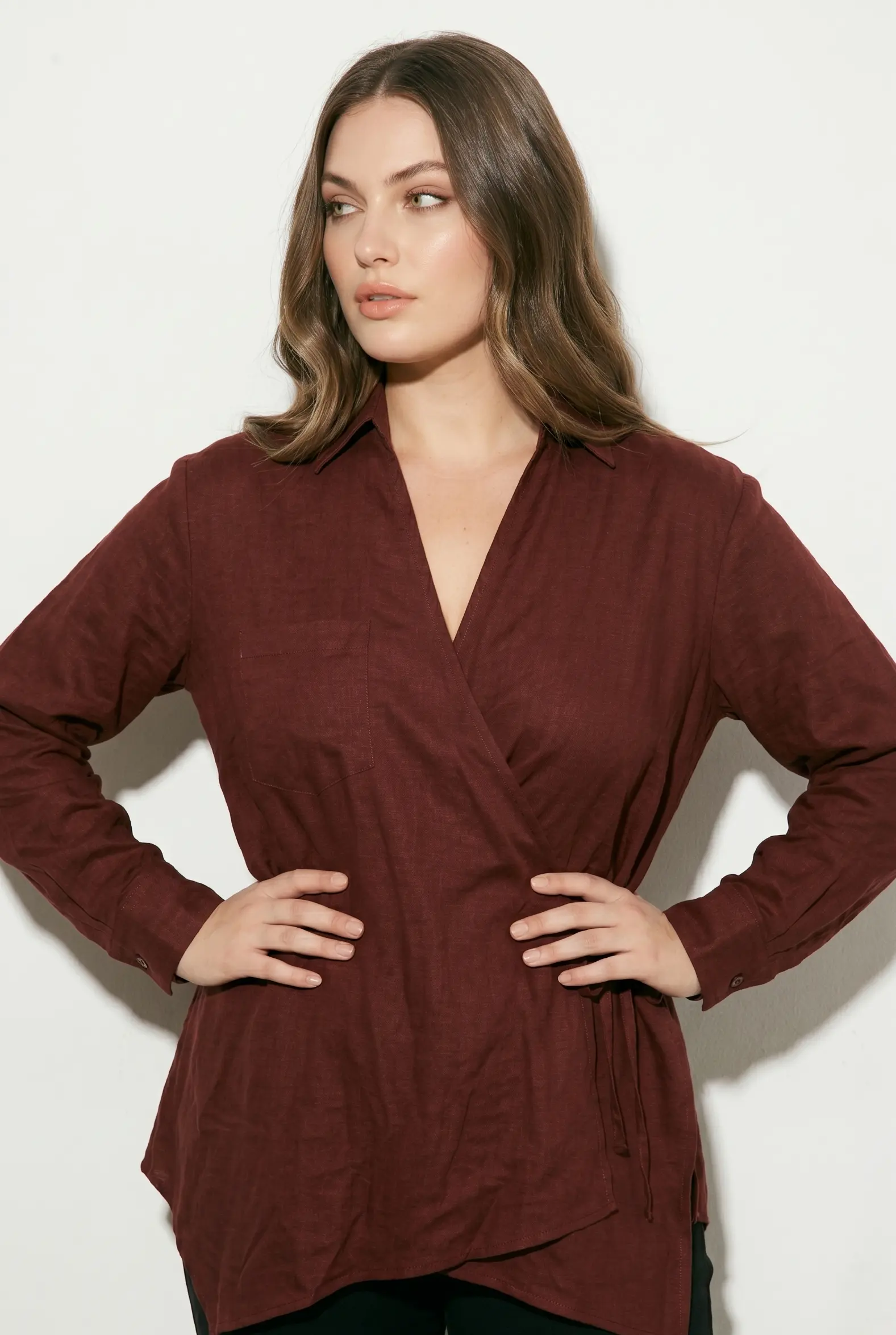 Camicia Incrocio Laterale - Image 2