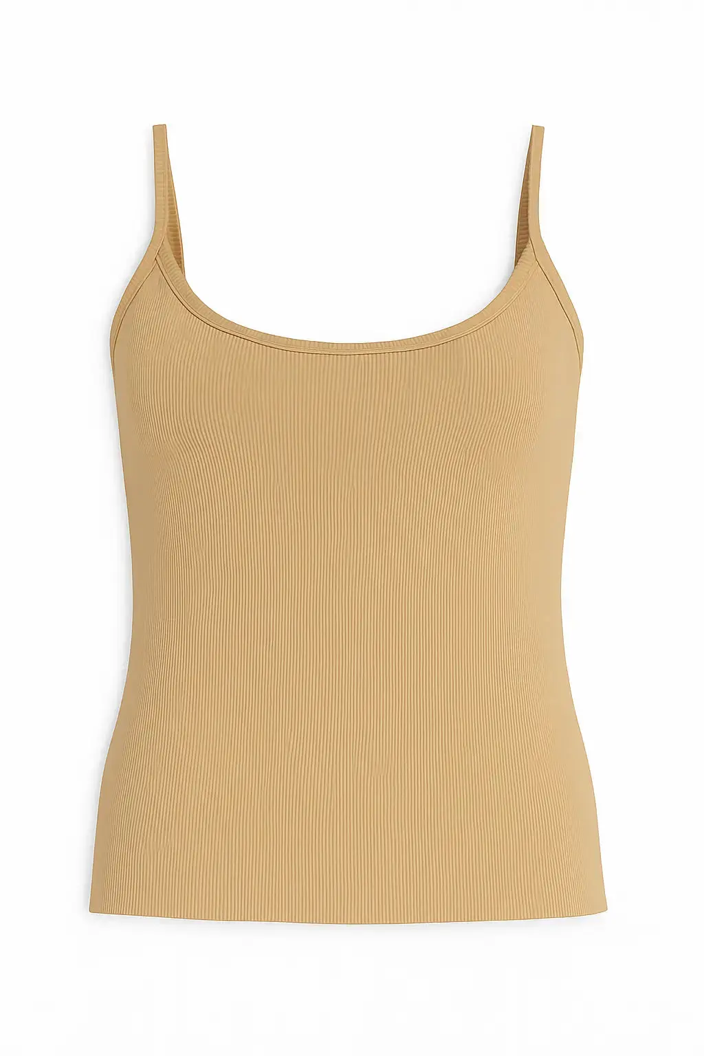 Canotta slim fit a bretelline in costina - Image 11